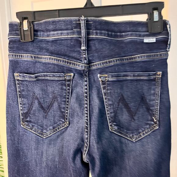 MOTHER Ankle Fray Jeans in Teaming Up size 26 - Picture 6 of 13